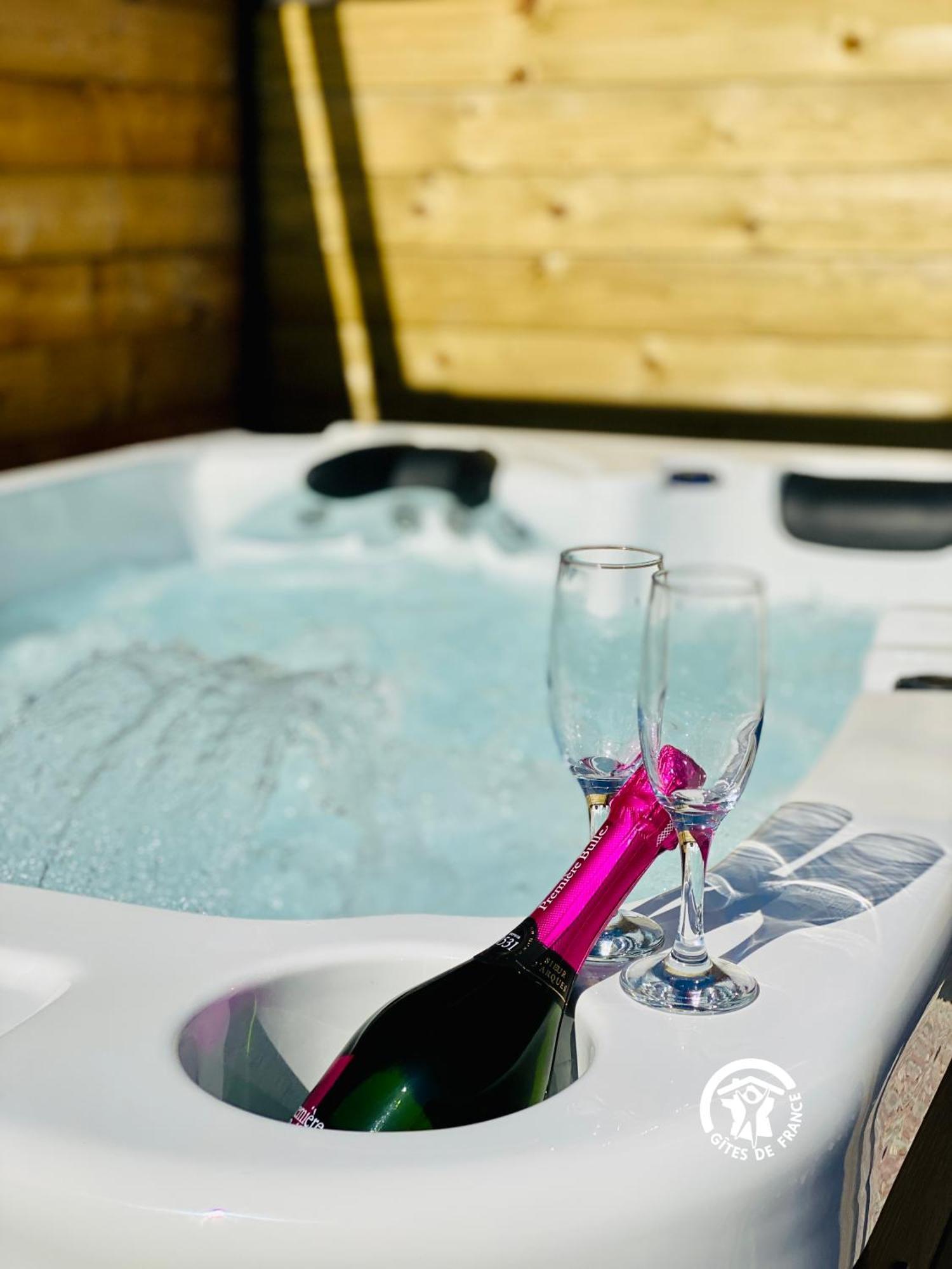 Gite & Spa Le Villemachois - 4 Etoiles - Jacuzzi Couvert - Calme Et Independant - Clim - Parking - 5 Min Carcassonne Villemoustaussou Zewnętrze zdjęcie