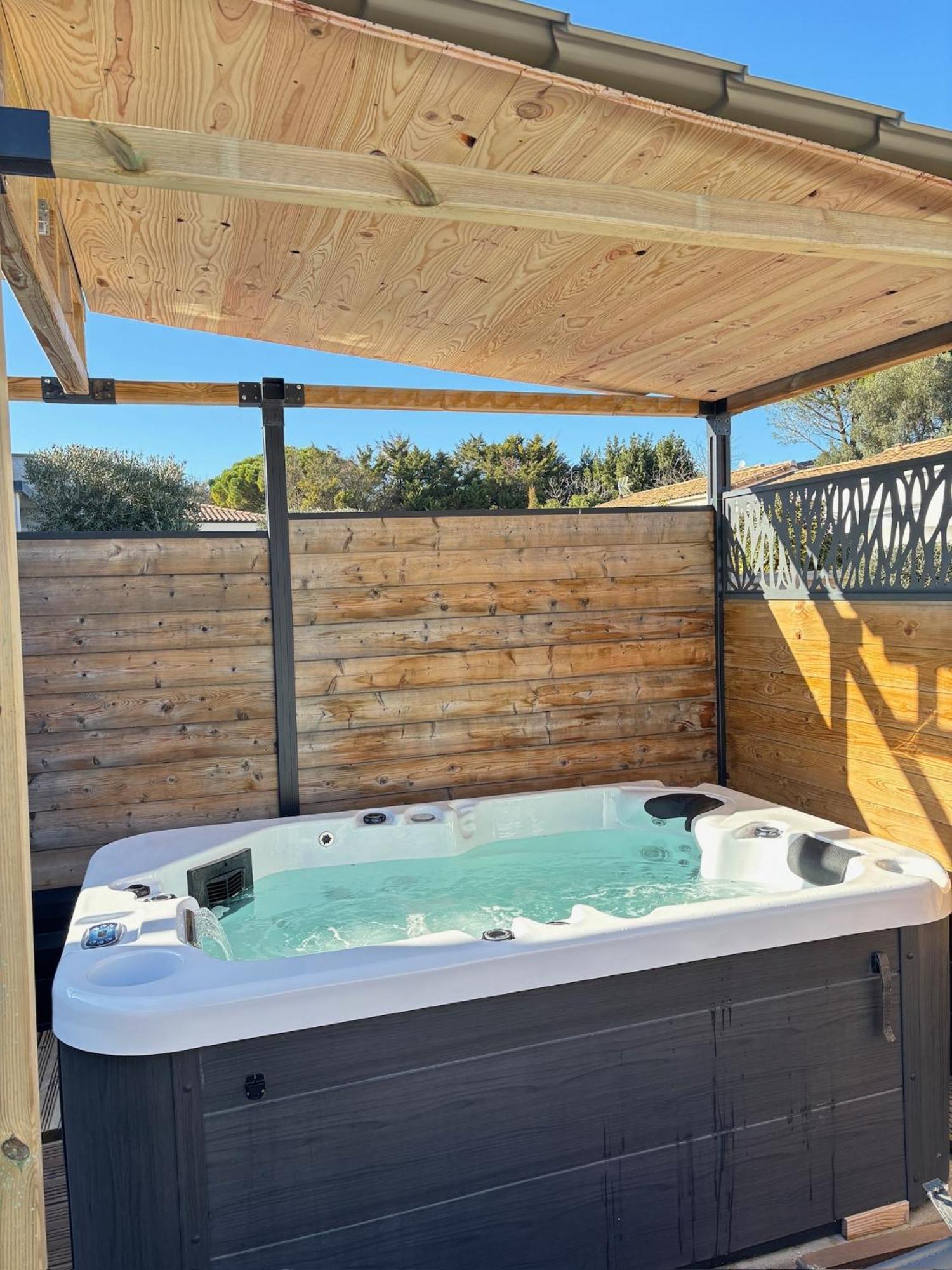 Gite & Spa Le Villemachois - 4 Etoiles - Jacuzzi Couvert - Calme Et Independant - Clim - Parking - 5 Min Carcassonne Villemoustaussou Zewnętrze zdjęcie